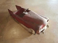 Image 1 of 3 of a N/A PEDAL CAR W/ EXTENDED CAB