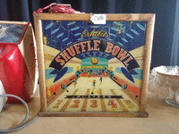 Image 1 of 1 of a N/A SHUFFLE BOWL SIGN IN A BOX