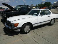Image 1 of 5 of a 1989 MERCEDES 560 SL