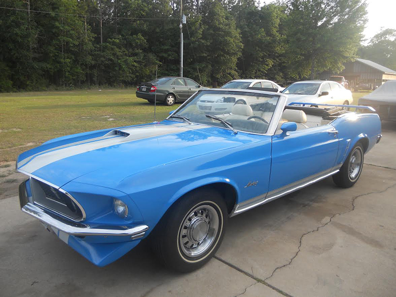 2nd Image of a 1969 FORD MUSTANG CONV.