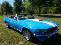 Image 2 of 14 of a 1969 FORD MUSTANG CONV.