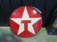 Image 1 of 1 of a N/A LIGHTED SIGN TEXACO STAR