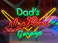 Image 1 of 1 of a N/A NEON DADS HOT ROD GARAGE