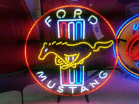 Image 1 of 1 of a N/A NEON MUSTANG