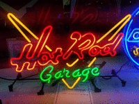 Image 1 of 1 of a N/A NEON HOT ROD GARAGE