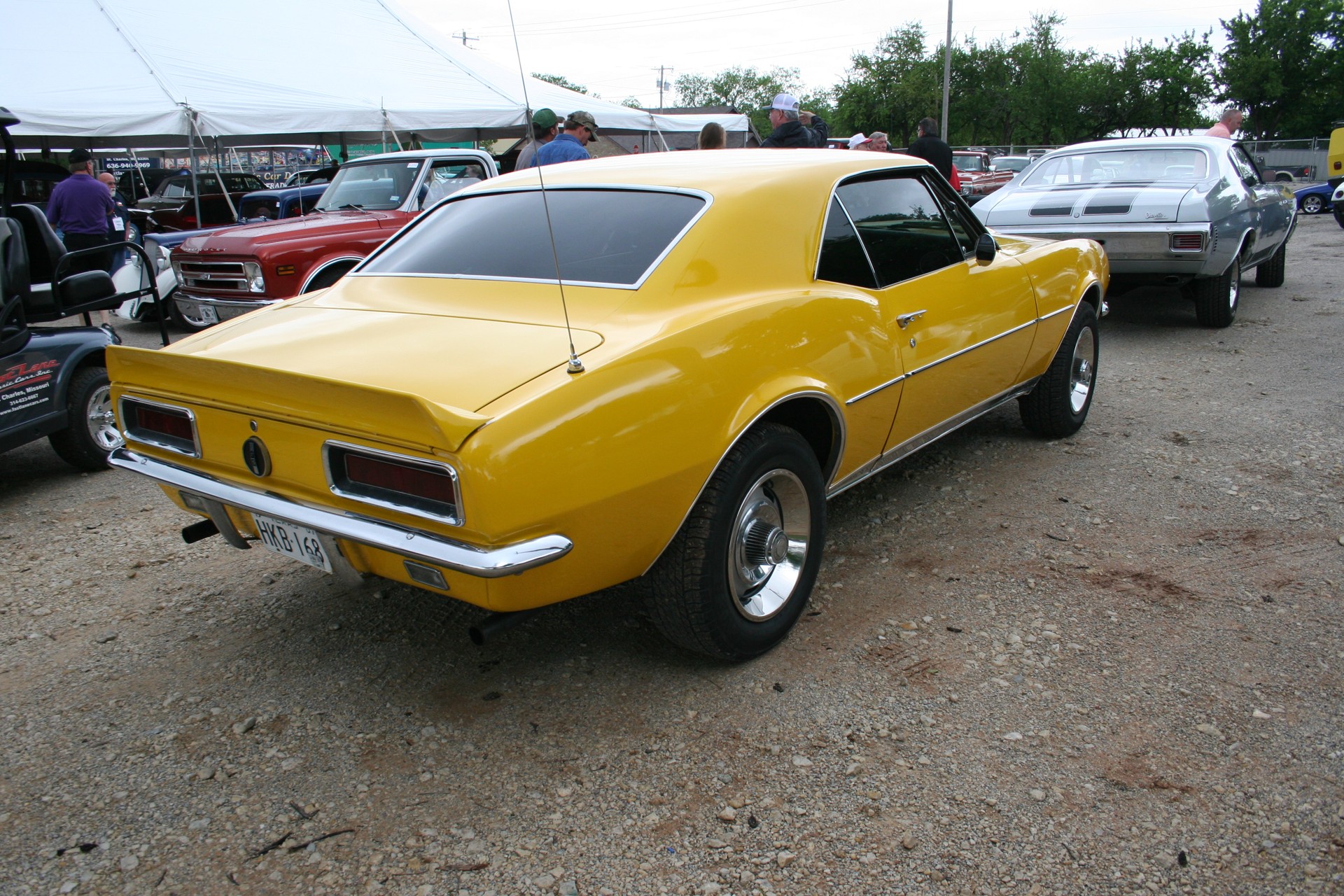 2nd Image of a 1967 CHEVROLET CAMARO RALLY SPORT