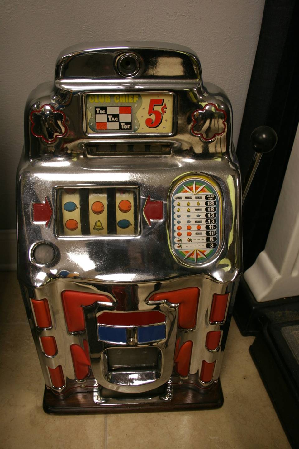 1st Image of a N/A CLUB CHIEF 5 CENT SLOT MACHINE