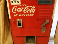 Image 1 of 1 of a N/A WESTING HOUSE COCA COLA MACHINE