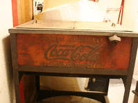 Image 2 of 2 of a N/A COCA COLA STANDING ICE CHEST