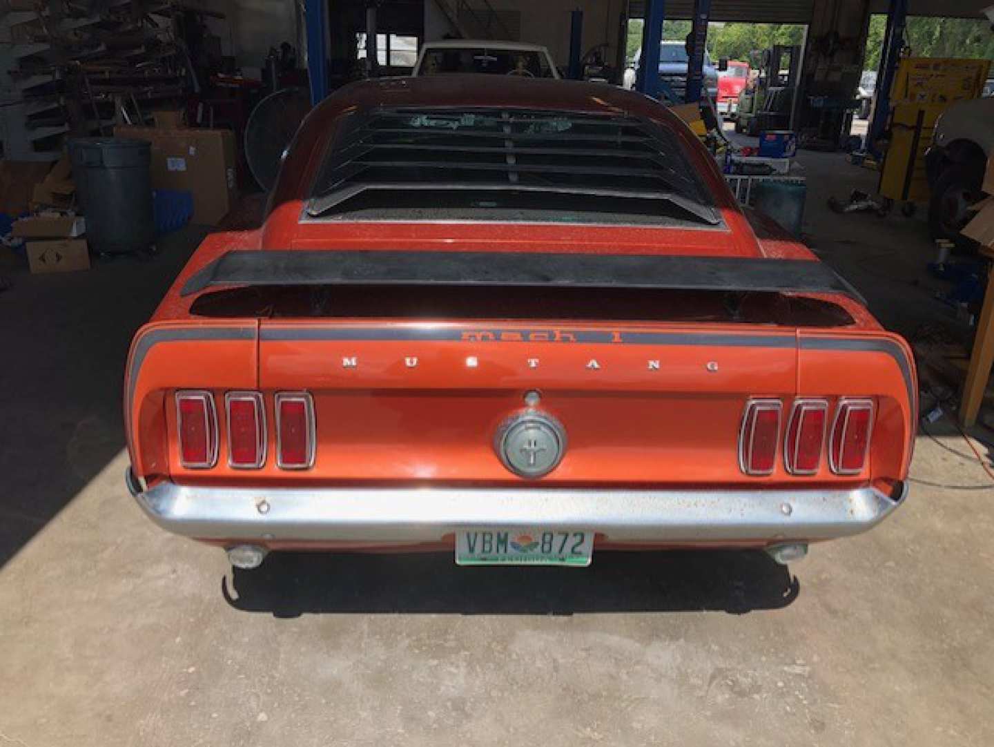 3rd Image of a 1969 FORD MUSTANG COBRA JET