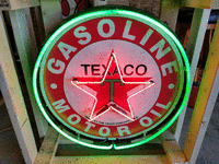 Image 1 of 1 of a N/A TEXACO NEON SIGN