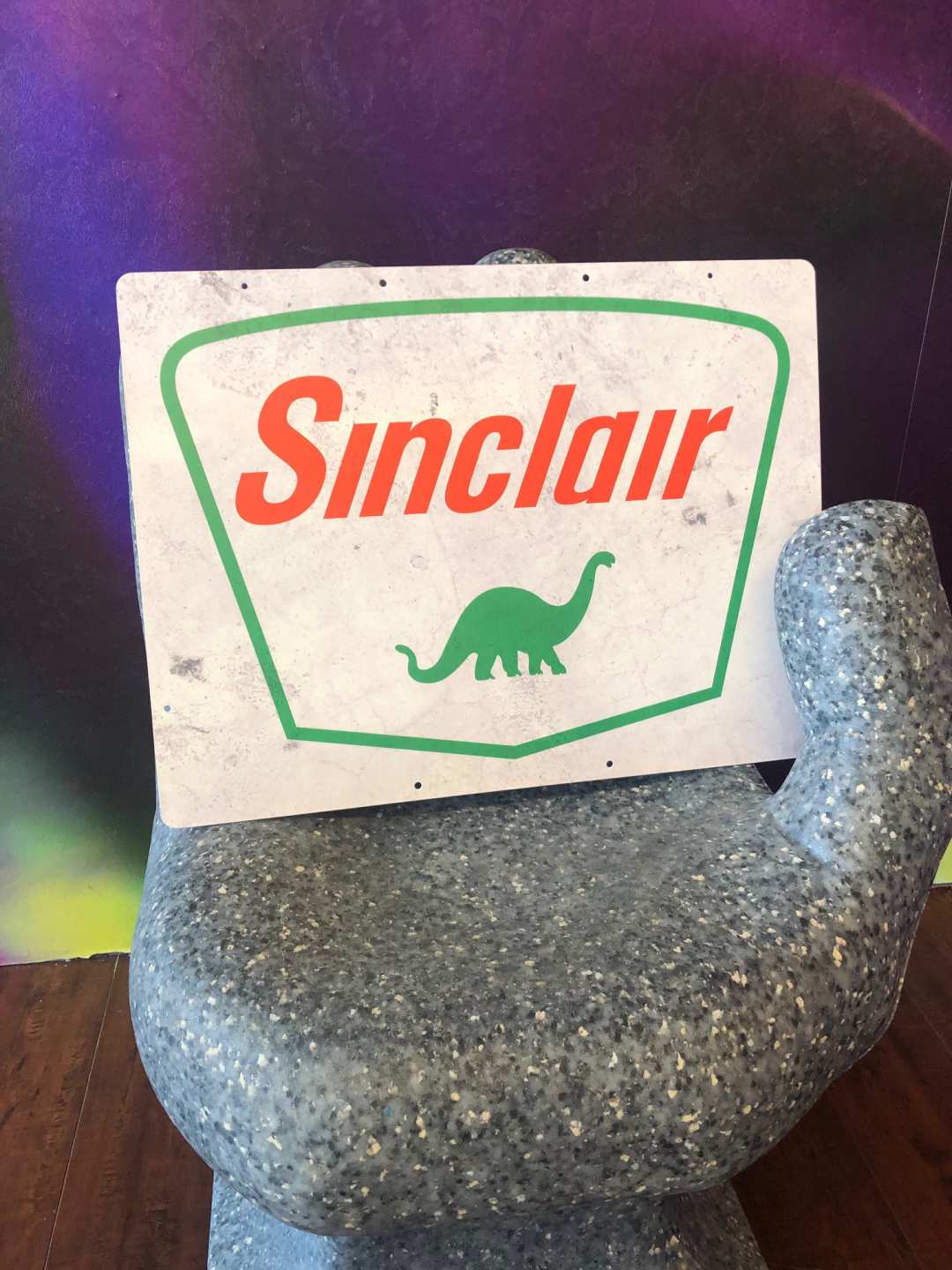 0th Image of a N/A SINCLAIR VINTAGE STEEL SIGN