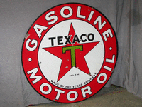 Image 1 of 1 of a N/A TEXACO METAL SIGN