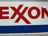 Image 1 of 8 of a N/A EXXON PORCELAIN SIGN