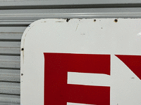 Image 2 of 8 of a N/A EXXON PORCELAIN SIGN