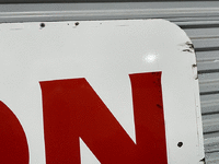 Image 8 of 8 of a N/A EXXON PORCELAIN SIGN