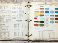 Image 2 of 2 of a N/A COMMERICAL COLOR CHIPS BOOK DITZLER/ PPG