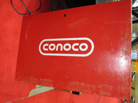 Image 1 of 1 of a N/A 4' METAL CONOCO SIGN N/A