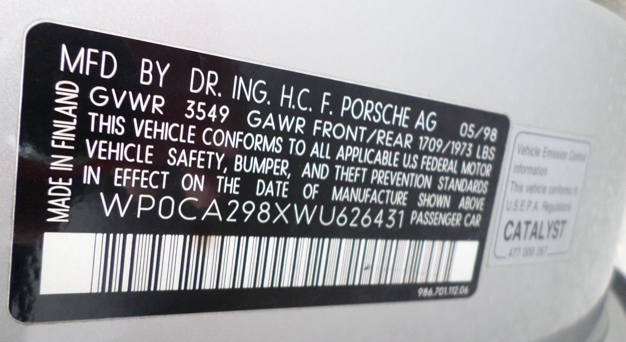14th Image of a 1998 PORSCHE BOXTER