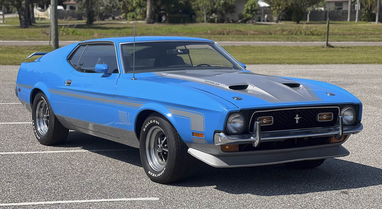 1st Image of a 1971 FORD MUSTANG MACH 1 FASTBACK