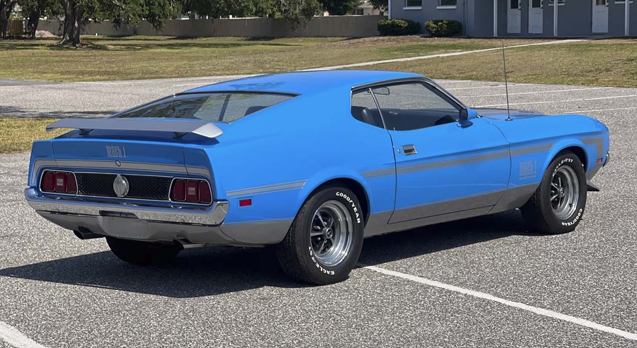 6th Image of a 1971 FORD MUSTANG MACH 1 FASTBACK