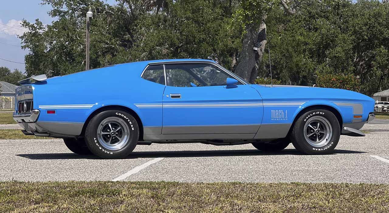 9th Image of a 1971 FORD MUSTANG MACH 1 FASTBACK