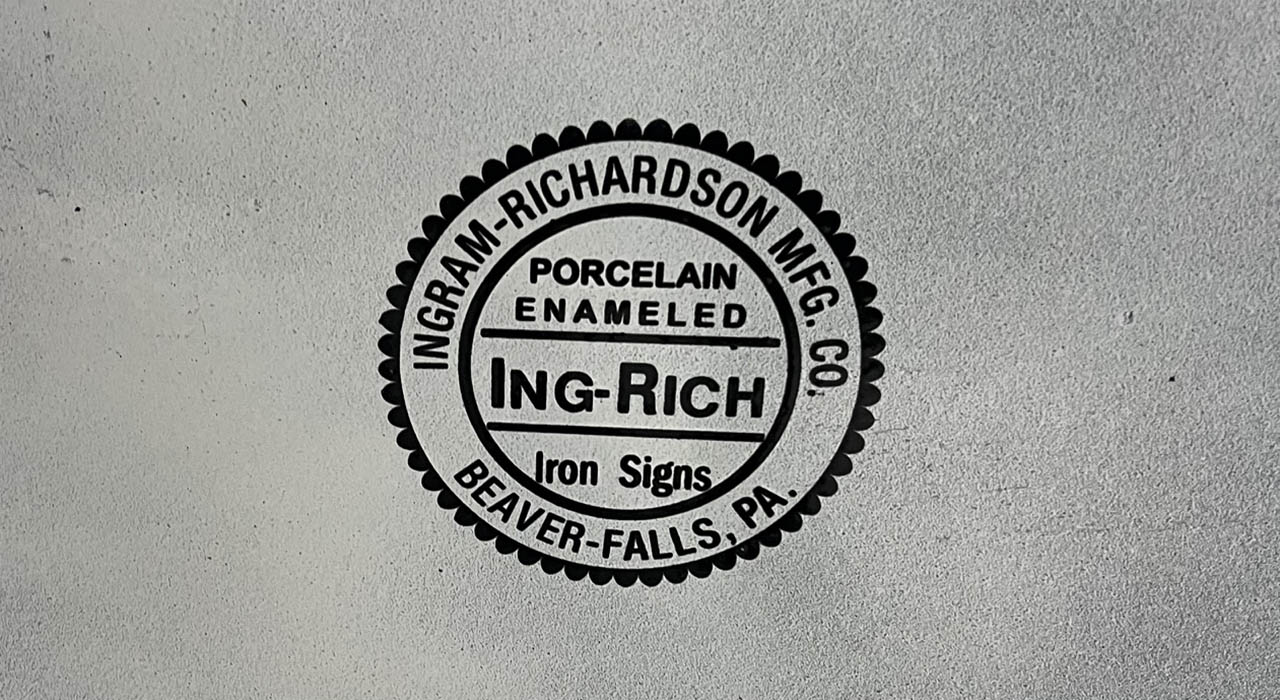5th Image of a N/A LARGE OKLAHOMA US ROUTE 66 PORCELAIN HWY