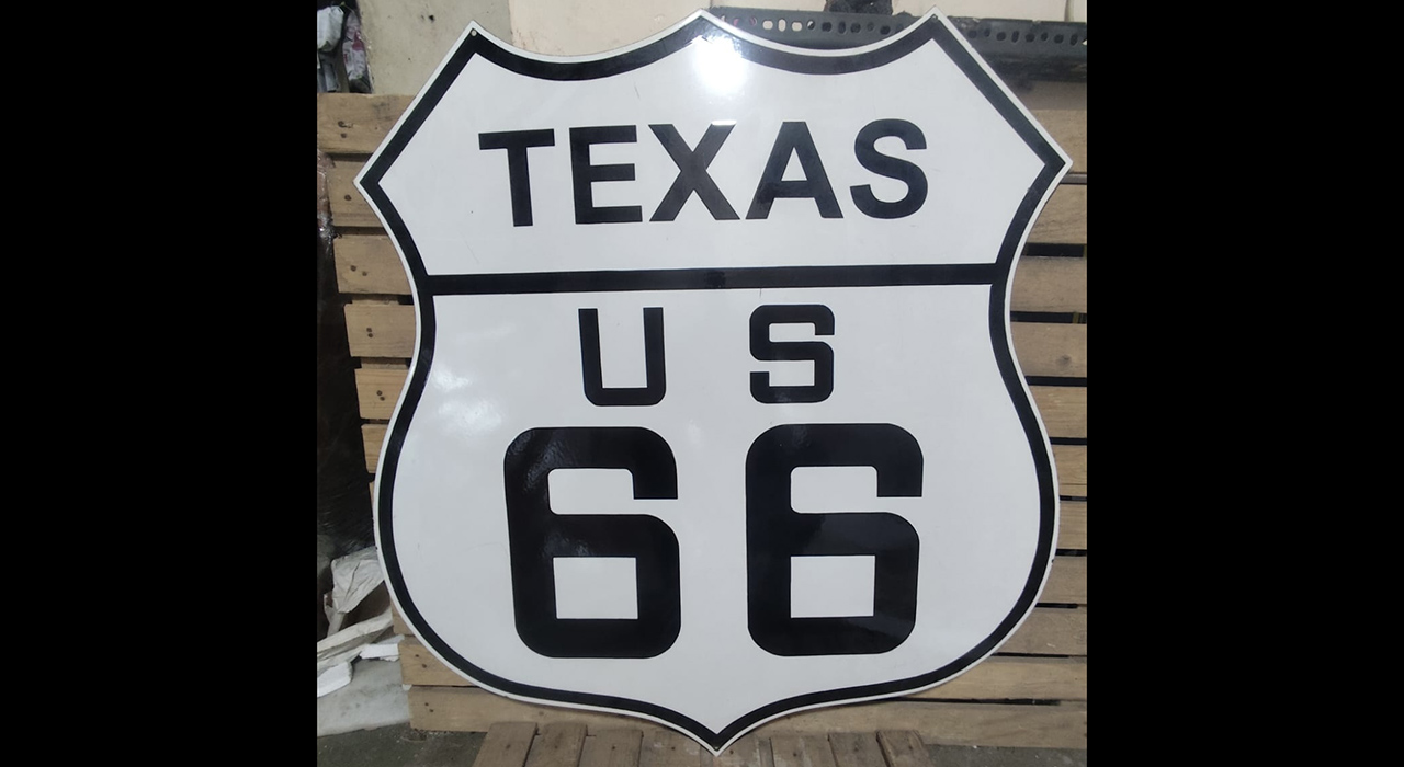 0th Image of a N/A TEXAS US ROUTE 66 SHIELD
