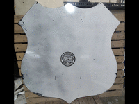 Image 5 of 5 of a N/A TEXAS US ROUTE 66 SHIELD