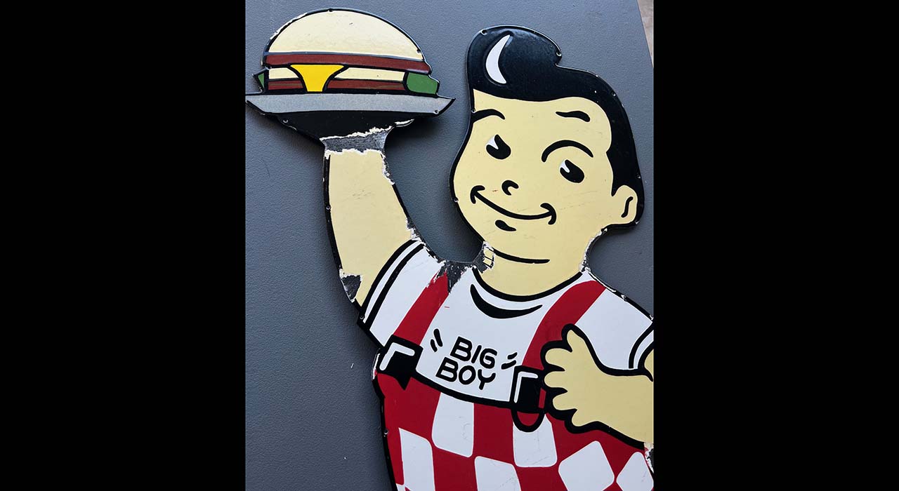 2nd Image of a N/A BOB'S BIG BOY RESTAURANT PORCELAIN