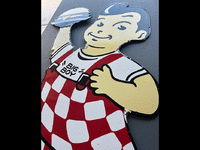 Image 2 of 5 of a N/A BOB'S BIG BOY RESTAURANT PORCELAIN