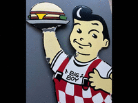 Image 3 of 5 of a N/A BOB'S BIG BOY RESTAURANT PORCELAIN