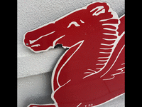 Image 5 of 6 of a N/A MOBIL PEGASUS PORCELAIN