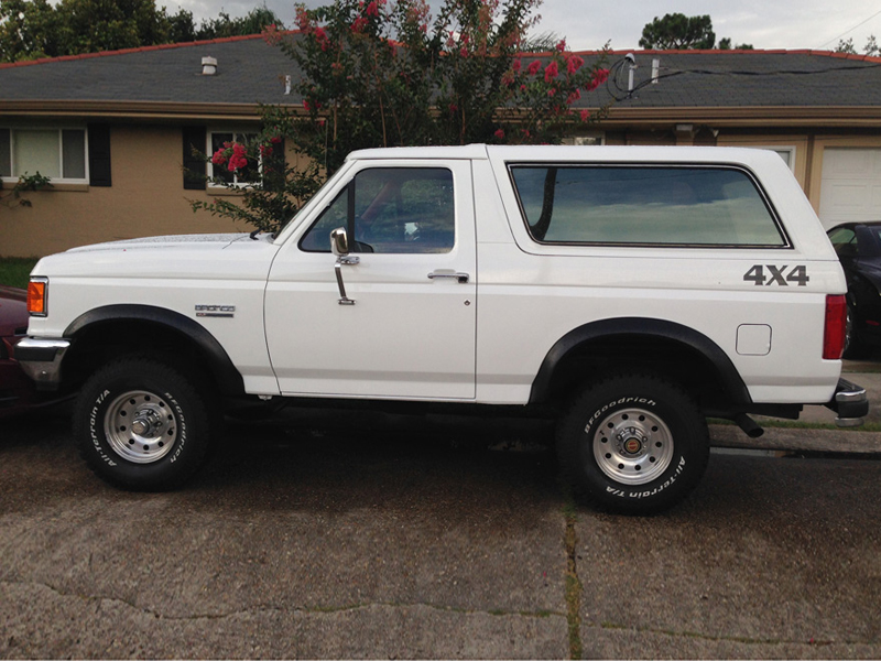 0th Image of a 1990 FORD BRONCO XLT