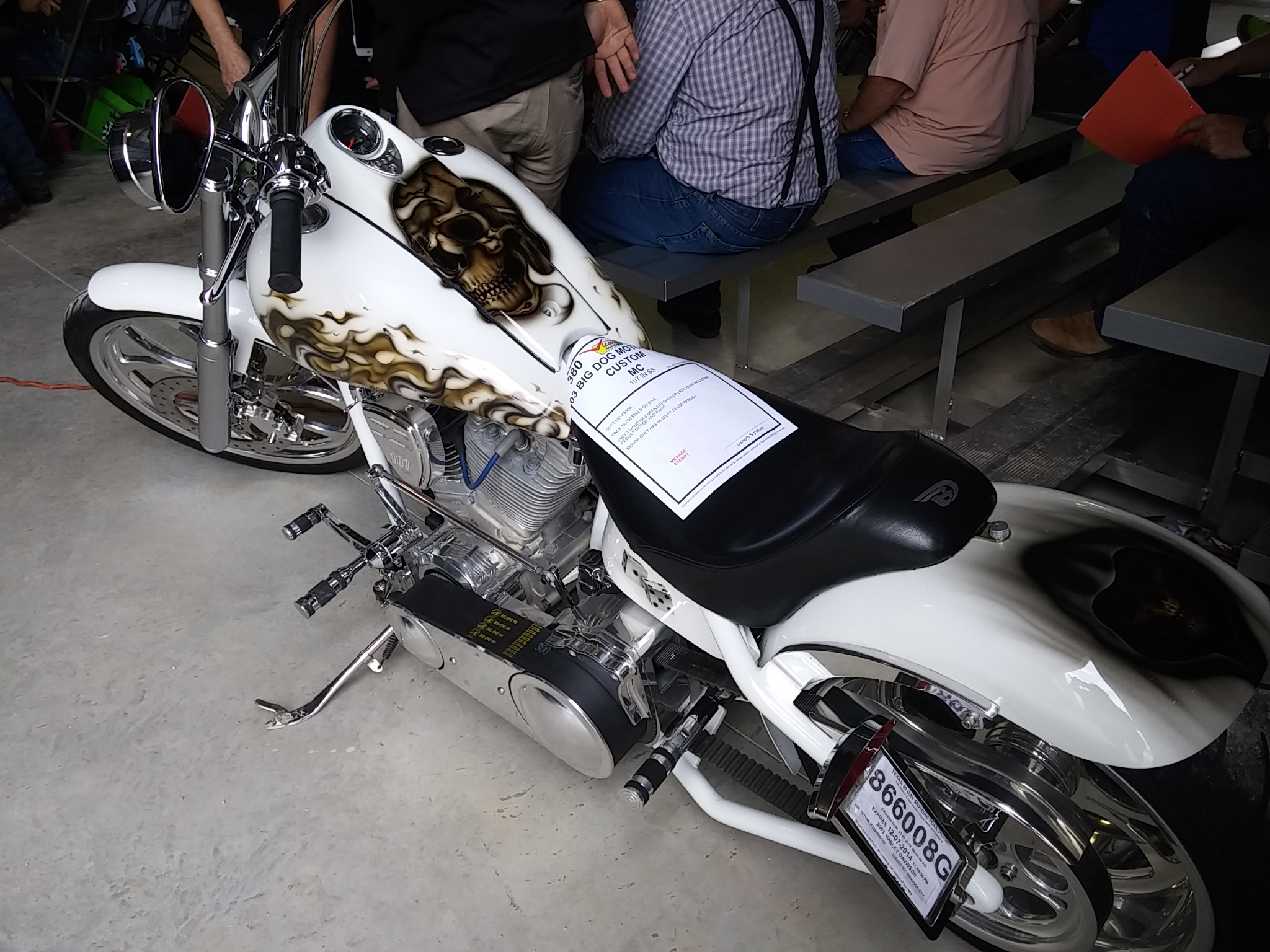 2003 BIG DOG MOTORCYCLE CUSTOM For Sale at Vicari Auctions Nocona 2015