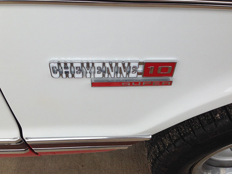 3rd Image of a 1972 CHEVROLET CHEYENNE