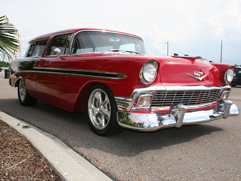 2nd Image of a 1956 CHEVROLET NOMAD