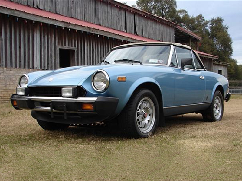 0th Image of a 1982 FIAT 124 SPIDER