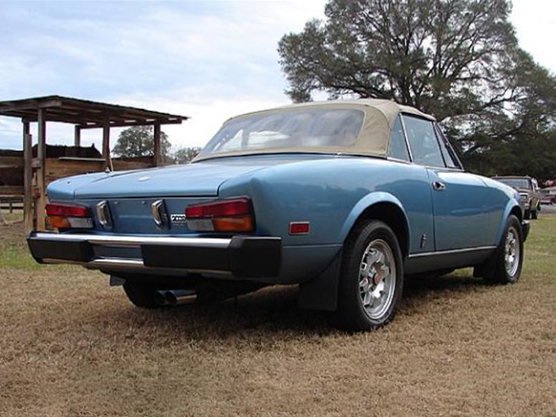 3rd Image of a 1982 FIAT 124 SPIDER