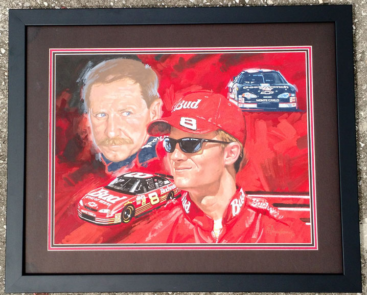 0th Image of a N/A DALE EARNARDT & DALE EARNARDT JR PAINTING