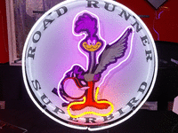 Image 1 of 1 of a N/A NEON SIGN ROADRUNNER SUPERBIRD