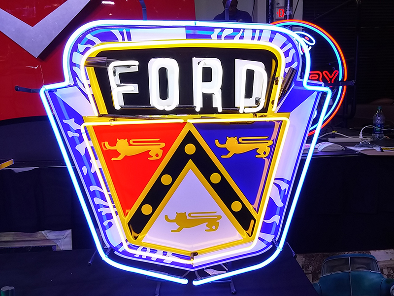 0th Image of a N/A NEON SIGN FORD CREST