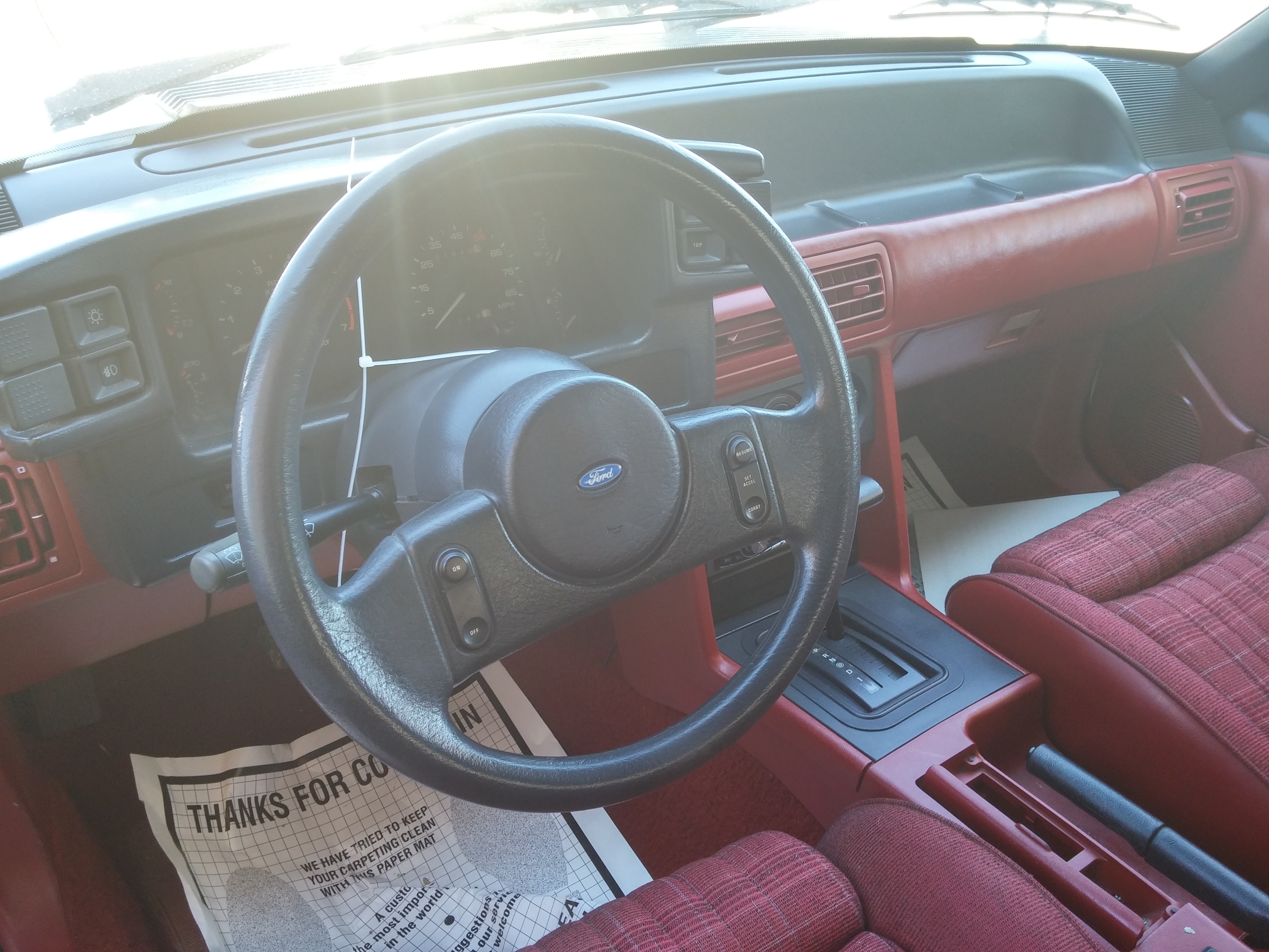 2nd Image of a 1987 FORD MUSTANG GT