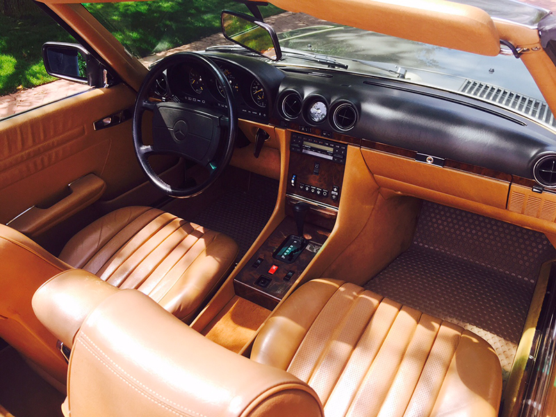 5th Image of a 1986 MERCEDES-BENZ 560 560SL