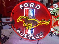 Image 1 of 1 of a N/A PAST GAS NEONS MUSTANG