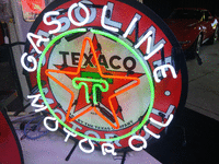 Image 1 of 1 of a N/A PAST GAS NEONS TEXACO
