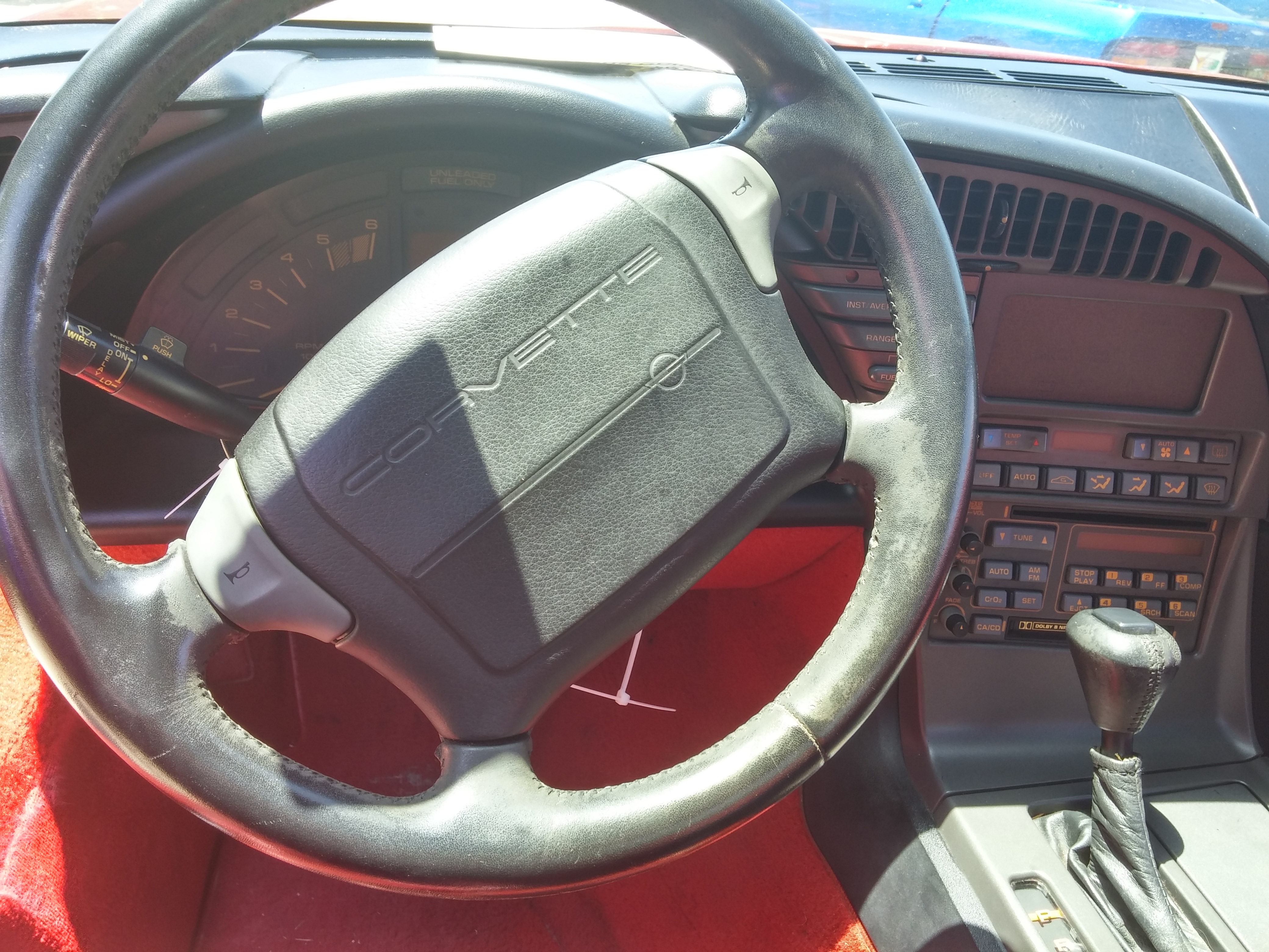 4th Image of a 1991 CHEVROLET CORVETTE