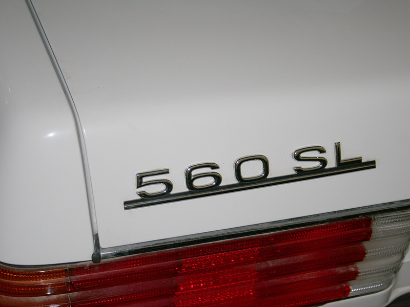 5th Image of a 1989 MERCEDES-BENZ 560 560SL