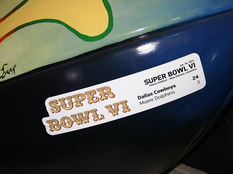 4th Image of a N/A SUPERBOWL XV FOOTBALL