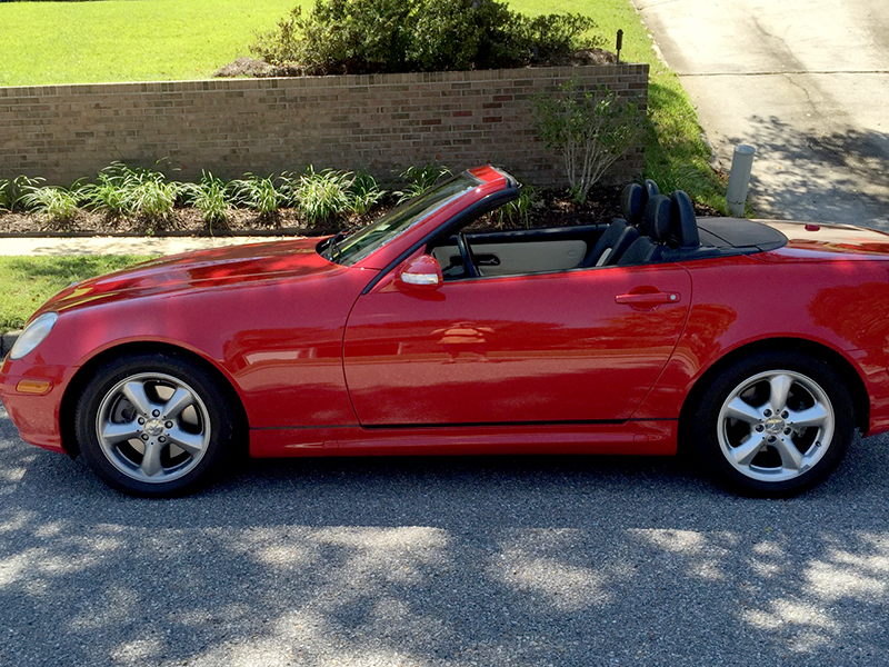 2nd Image of a 2002 MERCEDES-BENZ SLK 320